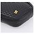 Bally Chain Shoulder Bag Leather Black Gold Tone Auth BA16147 - view 9
