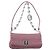 Borsa a tracolla Miu Miu Matelassé con catena in pelle 2way Rosa Argento Auth 206370A - vista 13