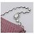 Borsa a tracolla Miu Miu Matelassé con catena in pelle 2way Rosa Argento Auth 206370A - vista 16