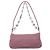 Borsa a tracolla Miu Miu Matelassé con catena in pelle 2way Rosa Argento Auth 206370A - vista 2
