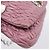 Borsa a tracolla Miu Miu Matelassé con catena in pelle 2way Rosa Argento Auth 206370A - vista 21