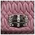 Borsa a tracolla Miu Miu Matelassé con catena in pelle 2way Rosa Argento Auth 206370A - vista 22