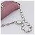 Borsa a tracolla Miu Miu Matelassé con catena in pelle 2way Rosa Argento Auth 206370A - vista 8