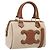 Céline Borsa a Mano CELINE Canvas 2way Beige Tono Oro Auth mr3055V