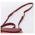 Borsa a mano Miu Miu in pelle 2way rossa tono oro Auth bs37156A Rosso - vista 15