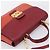 Borsa a mano Miu Miu in pelle 2way rossa tono oro Auth bs37156A Rosso - vista 6