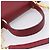 Borsa a mano Miu Miu in pelle 2way rossa tono oro Auth bs37156A Rosso - vista 7