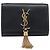 Autre Marque Borsa a tracolla Chain Kate SAINT LAURENT in pelle nera e oro Auth 204906SAM Nero D'oro - vista 13