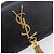 Autre Marque Borsa a tracolla Chain Kate SAINT LAURENT in pelle nera e oro Auth 204906SAM Nero D'oro - vista 20