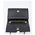 Autre Marque Borsa a tracolla Chain Kate SAINT LAURENT in pelle nera e oro Auth 204906SAM Nero D'oro - vista 9