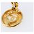 Pendientes CHANEL metal Gold Tone CC Auth bs37298 - vista 10