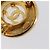 Pendientes CHANEL metal Gold Tone CC Auth bs37298 - vista 7