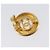 Pendientes CHANEL metal Gold Tone CC Auth bs37298 - vista 9