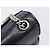 Autre Marque SAINT LAURENT Borsa a tracolla con catena in pelle nera argento Auth ka6306A Nero - vista 10