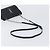 Autre Marque SAINT LAURENT Borsa a tracolla con catena in pelle nera argento Auth ka6306A Nero - vista 7