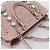 Borsa a tracolla Miu Miu Matelassé con catena in pelle 2way Rosa Argento Auth 206292A - vista 15
