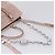 Borsa a tracolla Miu Miu Matelassé con catena in pelle 2way Rosa Argento Auth 206292A - vista 17