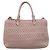 Borsa a tracolla Miu Miu Matelassé con catena in pelle 2way Rosa Argento Auth 206292A - vista 2