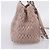 Borsa a tracolla Miu Miu Matelassé con catena in pelle 2way Rosa Argento Auth 206292A - vista 3