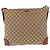 Borsa a tracolla GUCCI GG Canvas Web Sherry Line Beige Silver 308930 Auth ka6334 Argento - vista 2