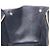 Céline Borsa a mano CELINE Trapeze in pelle 2 vie azzurro e oro autentica 204832V D'oro Blu chiaro - vista 27