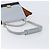 Céline Borsa a mano CELINE Trapeze in pelle 2 vie azzurro e oro autentica 204832V D'oro Blu chiaro - vista 8