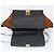 Céline Borsa a mano CELINE Trapeze in pelle 2 vie azzurro e oro autentica 204832V D'oro Blu chiaro - vista 9