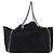 Stella Mc Cartney Borsa Tote con Catena Stella MacCartney polyester Black Silver 507185 Auth 206136A Nero Argento - vista 13