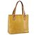Borsa a mano LOUIS VUITTON Monogram Vernis Houston Beige M91004 LV Auth ep15845