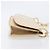 PRADA Schultertasche mit Kette aus Leder Beige Auth bs37117 - Ansicht 3