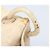 PRADA Schultertasche mit Kette aus Leder Beige Auth bs37117 - Ansicht 9