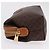 Céline Pouch CELINE Macadam Canvas PVC Brown Gold Tone Auth mr3008A Marrone - vista 4