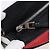 LOEWE Puzzle Bag Medium Handtasche Leder 2way Rot Silber Auth LN127M - Ansicht 23