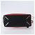 LOEWE Puzzle Bag Medium Handtasche Leder 2way Rot Silber Auth LN127M - Ansicht 5