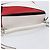 LOEWE Puzzle Bag Medium Handtasche Leder 2way Rot Silber Auth LN127M - Ansicht 7