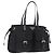 Bolso Tote PRADA Nylon Black Silver Auth 206115V Negro Plata