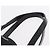 Bolso Tote PRADA Nylon Black Silver Auth 206115V Negro Plata - vista 14