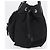 Bolso Tote PRADA Nylon Black Silver Auth 206115V Negro Plata - vista 3