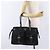 Bolso Tote PRADA Nylon Black Silver Auth 206115V Negro Plata - vista 34