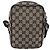 Borsa a tracolla GUCCI GG Canvas Beige Silver 018 1619 Auth ep16101 Argento - vista 3