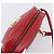 Borsa a tracolla GUCCI GG Marmont in pelle rossa e oro 447632 Auth ka6415 Rosso D'oro - vista 6