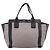 Chloé Bolsa de mão Chloe em couro cinza tom dourado Auth mr2941 Marrom - vista 2