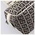 FENDI Zucchino Canvas Handtasche Navy Silver 8BN004 Auth mr2935 Silber Marineblau - Ansicht 10