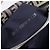 FENDI Zucchino Canvas Handtasche Navy Silver 8BN004 Auth mr2935 Silber Marineblau - Ansicht 12