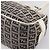 FENDI Zucchino Canvas Handtasche Navy Silver 8BN004 Auth mr2935 Silber Marineblau - Ansicht 17