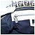 FENDI Zucchino Canvas Handtasche Navy Silver 8BN004 Auth mr2935 Silber Marineblau - Ansicht 24