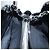 Borsa Bowling CHANEL Matelasse Mademoiselle Vernice Nera Argento CC Auth yk20960V Nero - vista 24