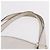 Borsa Tote GUCCI Abbey in Pelle Bianco Oro 130736 Auth 206102 - vista 17