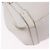 Borsa Tote GUCCI Abbey in Pelle Bianco Oro 130736 Auth 206102 - vista 22