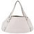 Borsa Tote GUCCI Abbey in Pelle Bianco Oro 130736 Auth 206102 - vista 5